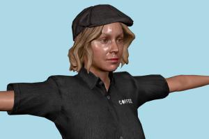 Service Female female, lady, woman, girl, people, human, character